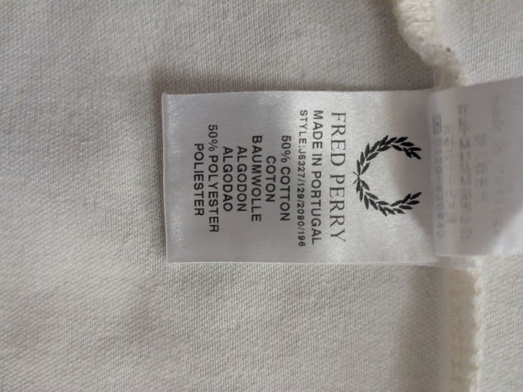 フレッドペリー 花柄刺繍 FRED PERRY トラックジャケット