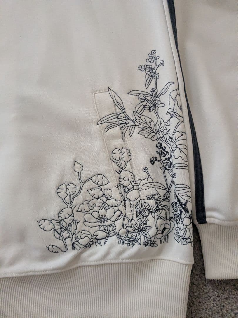 フレッドペリー 花柄刺繍 FRED PERRY トラックジャケット