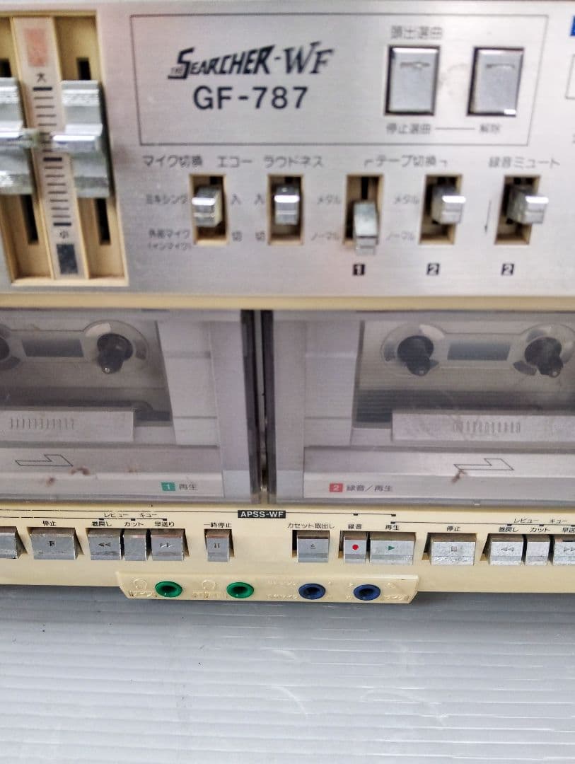 SHARP GF-787 ラジカセ THE SEARCHER-WF(あ89)
