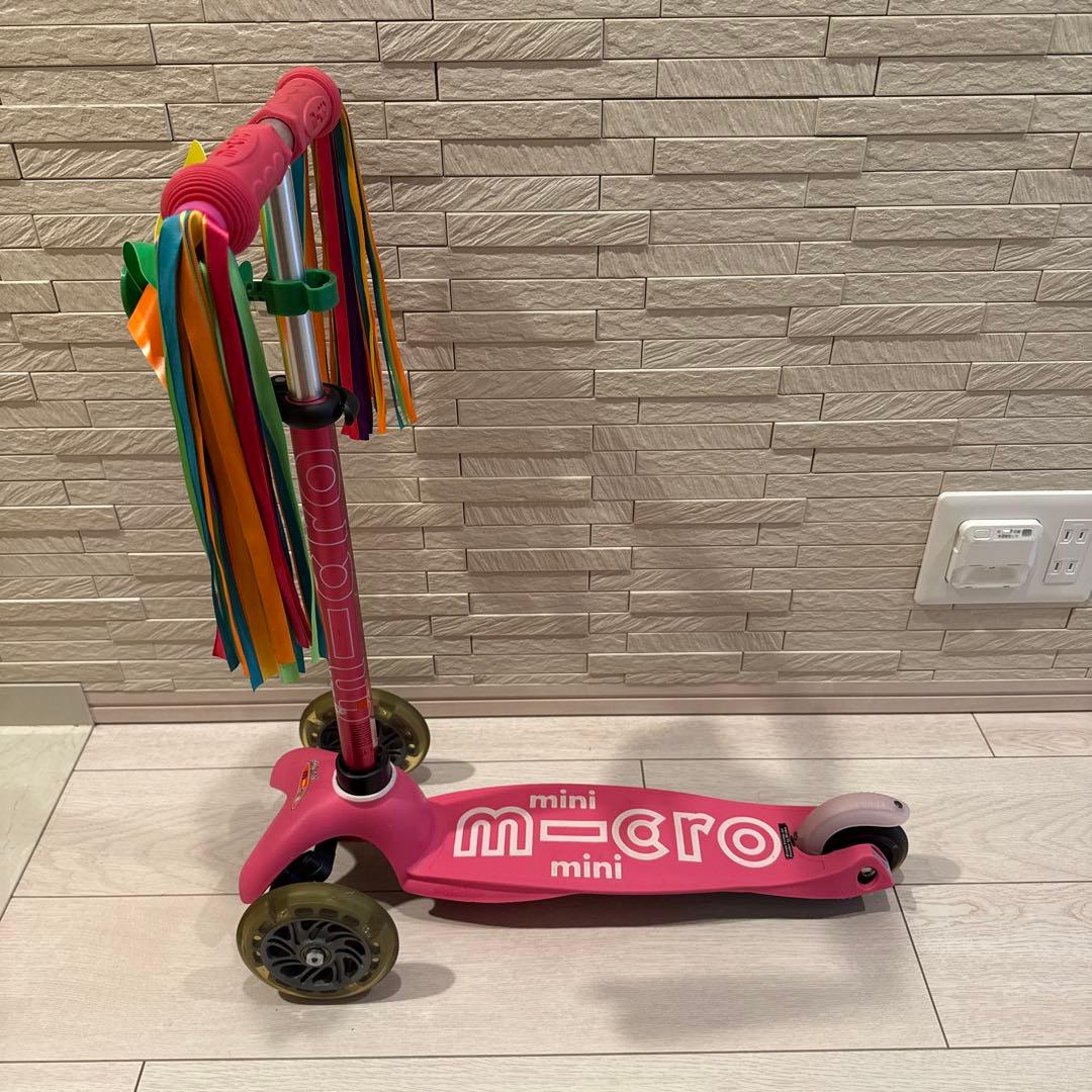 mini micro ピンク スクーター