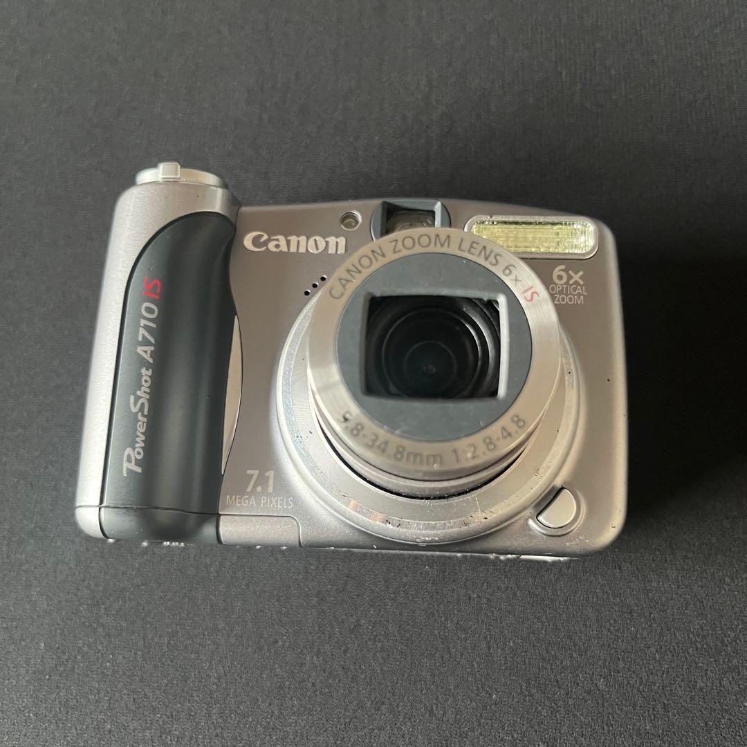 Canon powershot A710is CCDセンサー コンデジ