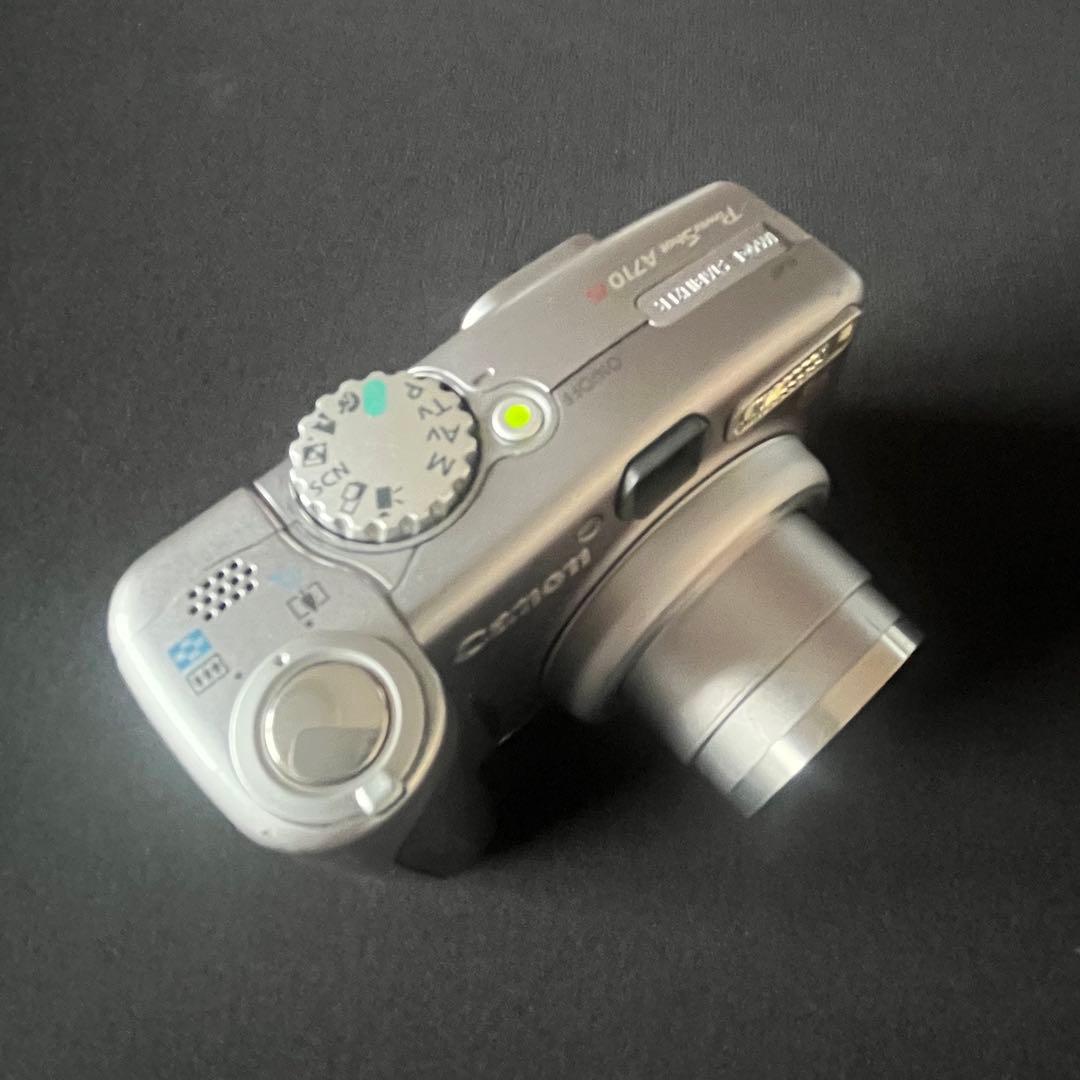Canon powershot A710is CCDセンサー コンデジ