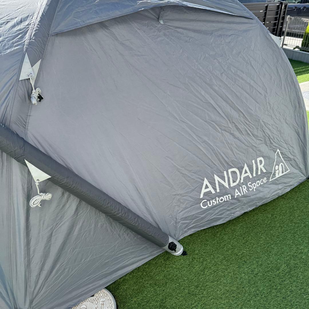 ほぼ未使用　ANDAIR Xfram DAND-03 エアフレームテント