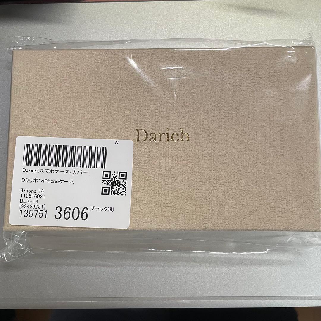 Dairich リボン付きiPhoneケースブラック　iPhone16