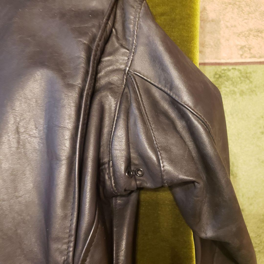 Schott ブラック レザー ジャケット