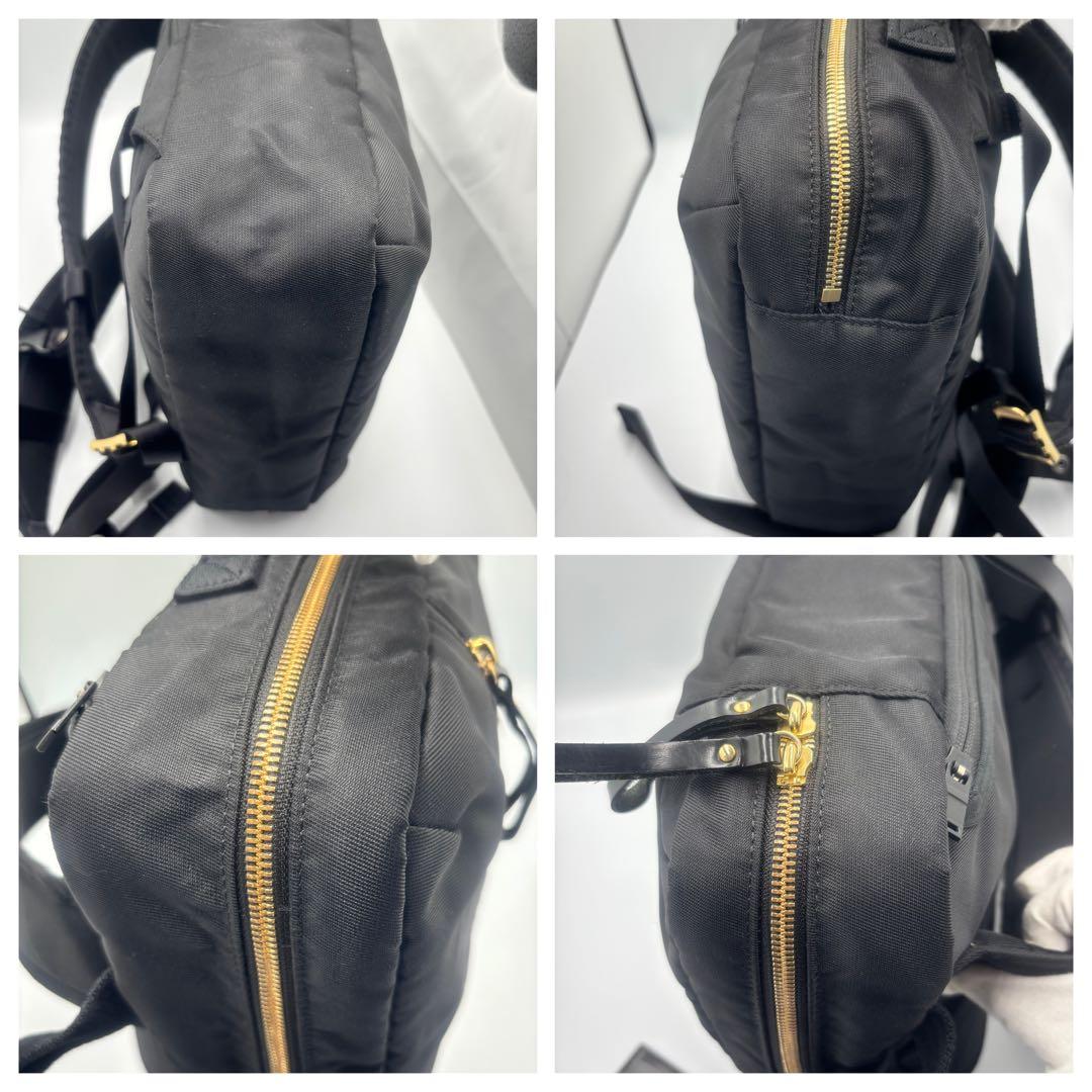 【極美品】ポーターガール シア リュック バックパック デイバック パスケース