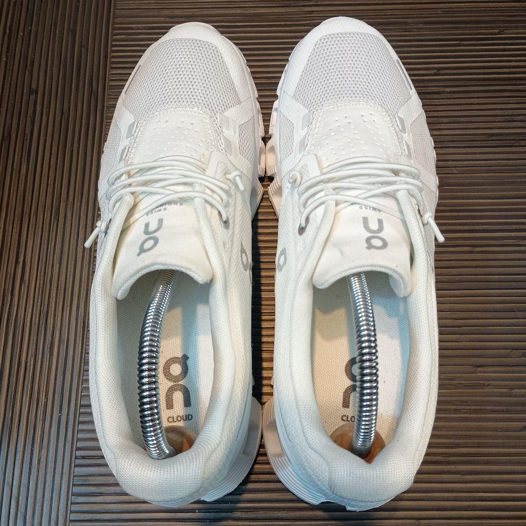 ON オン クラウド5 白 24.5センチ