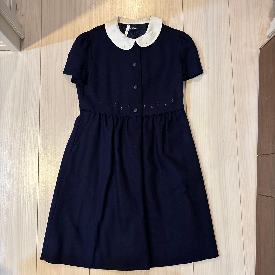 ファミリア　女の子 フォーマル ワンピース