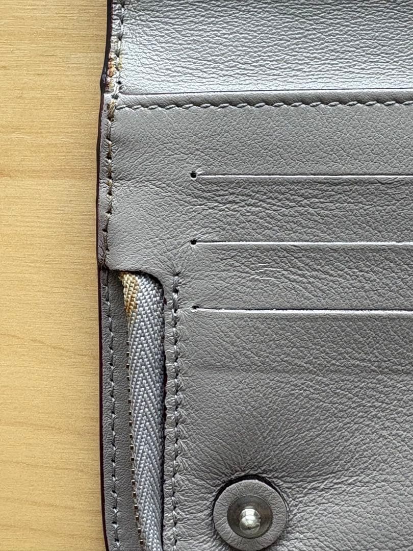 ディオール CHRISITIAN DIOR オストリッチ長財布ファスナー 財布