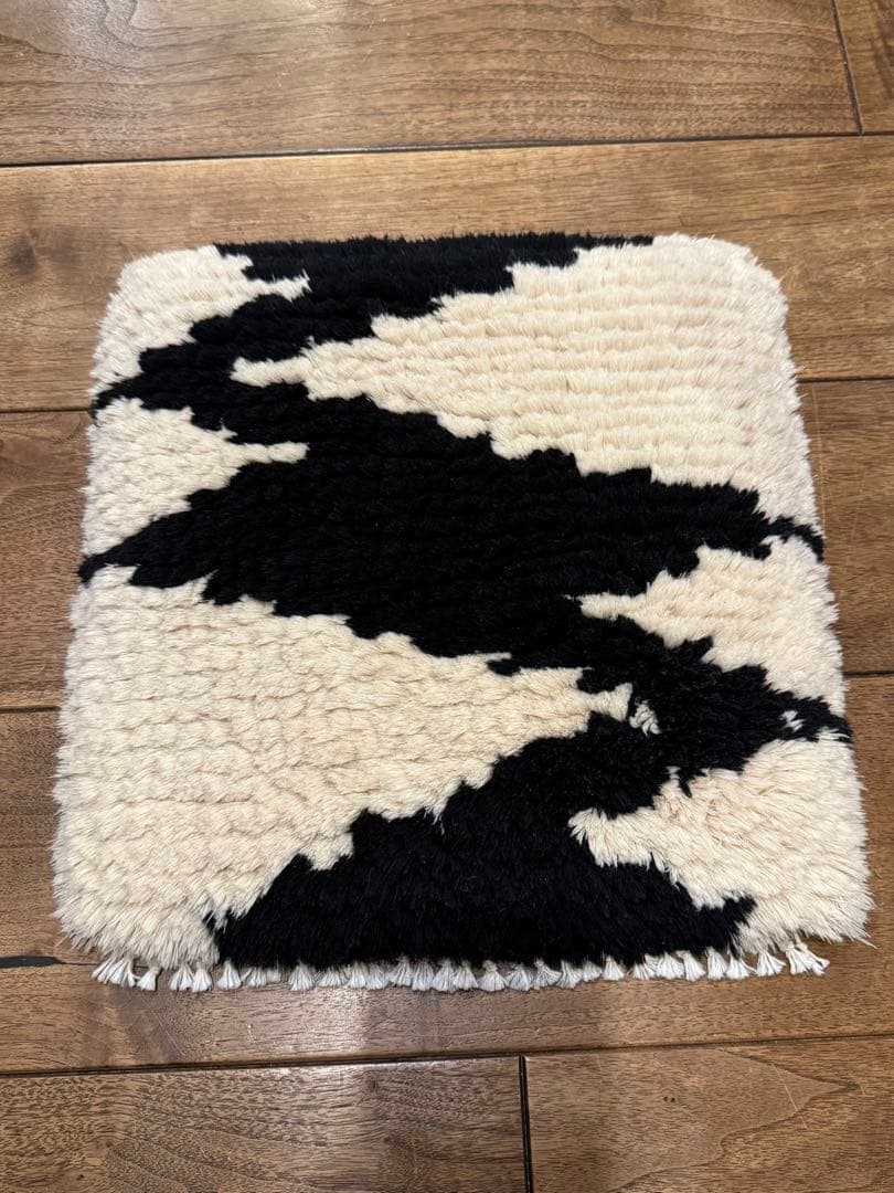 若松由香 手織りの椅子敷