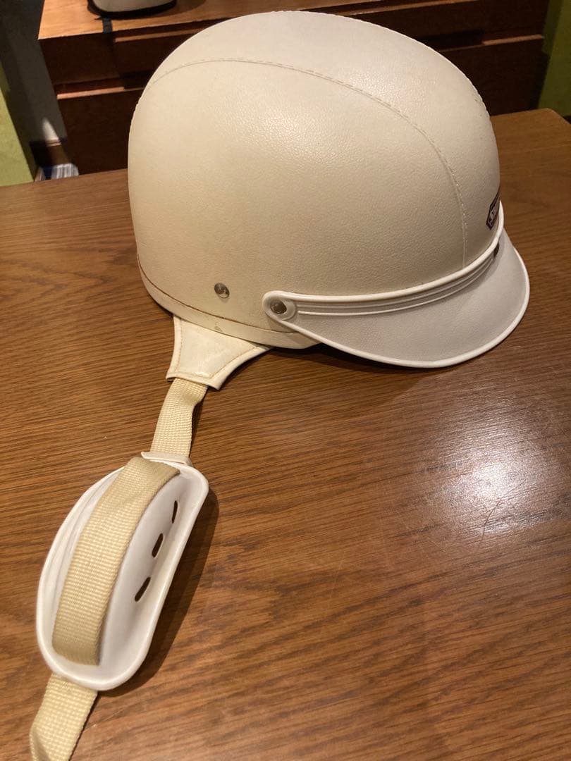 に*ち様 値下げ SHOEI 半ヘル オバヘル ホワイト M ハーフ - メルカリ