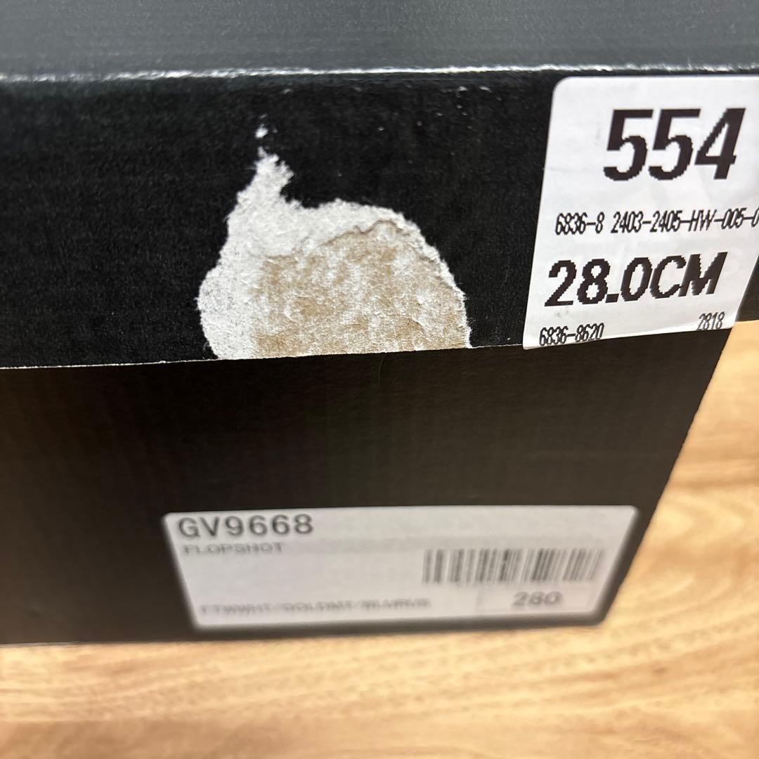 アディダス ゴルフシューズ フロップショット GV9668 28.0 cm