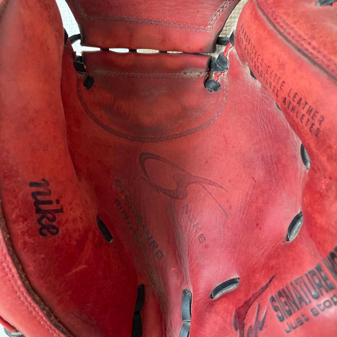 ⭐️ NIKE ナイキ キャッチャーミット 少年 ジュニア 城島モデル レッド⭐️