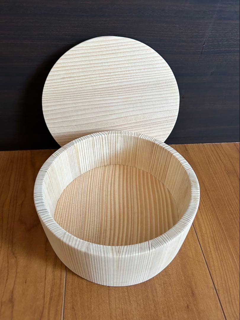 谷川木工芸 電子レンジ可能な木製おひつ予約注文品 美味しいご飯定価17,800