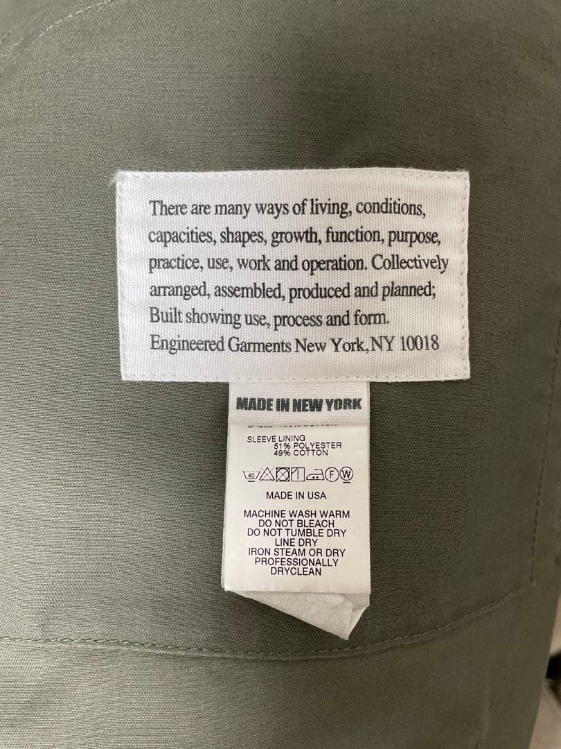 ENGINEERED GARMENTS MadisonParka定価57,200 Engineered Garments