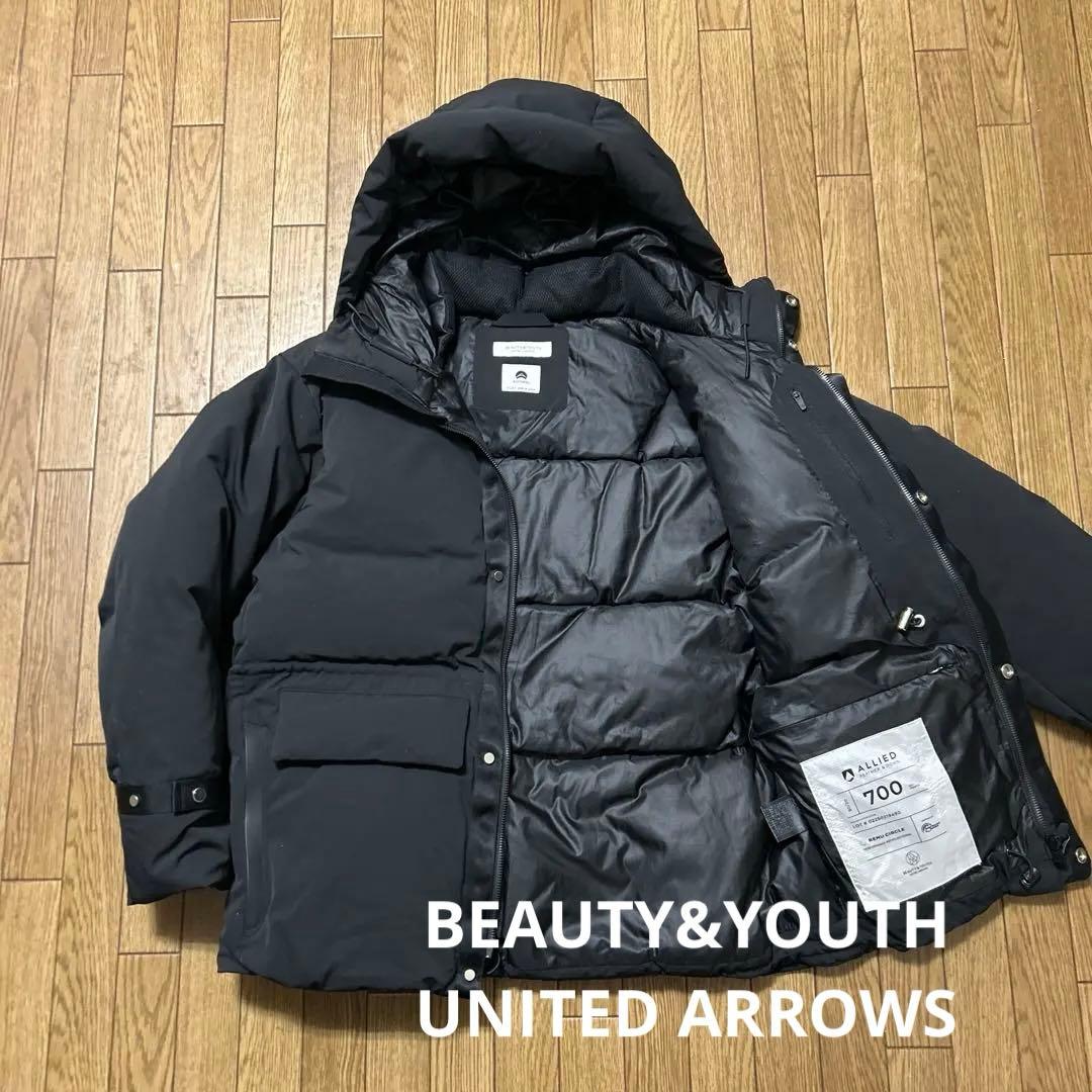 BEAUTY&YOUTH 小松マテーレALLIEDダウンジャケット - メルカリ