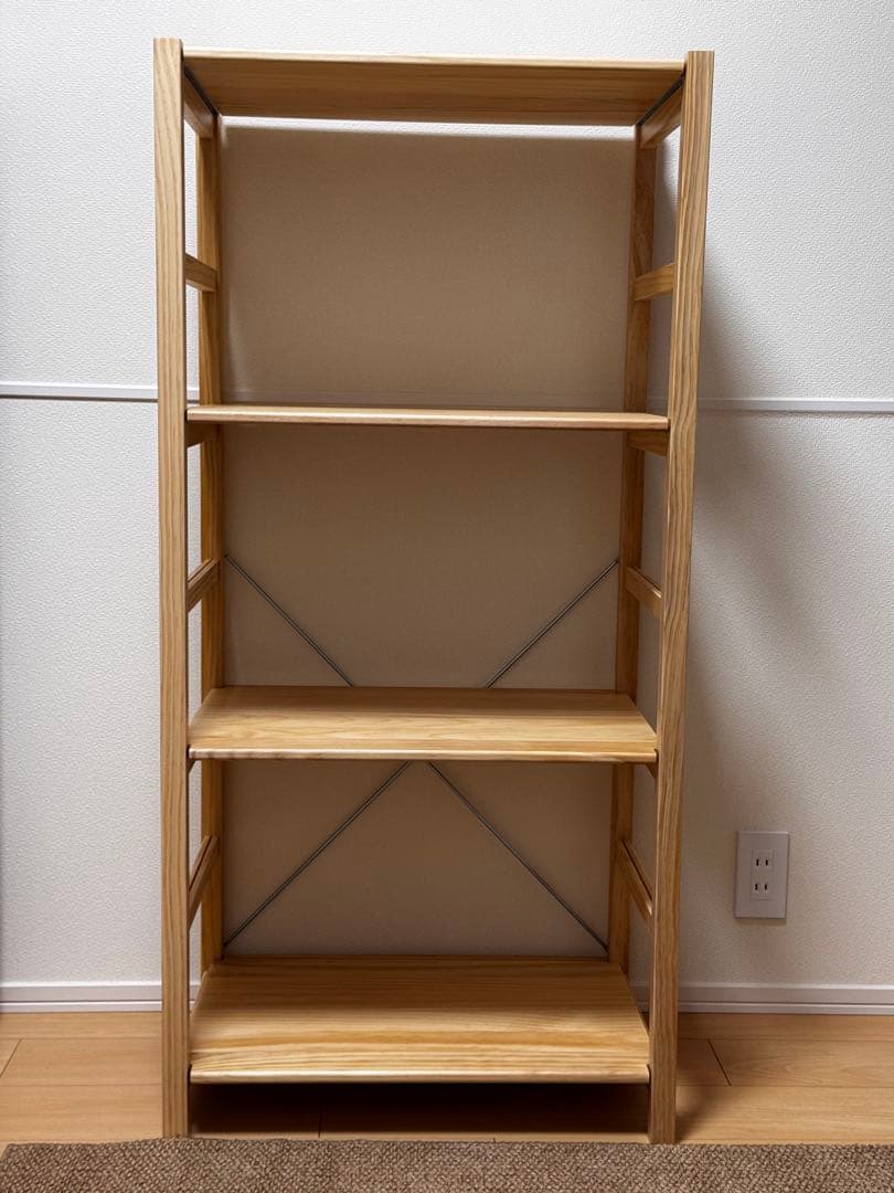 パイン材ユニットシェルフ 58cm幅・中