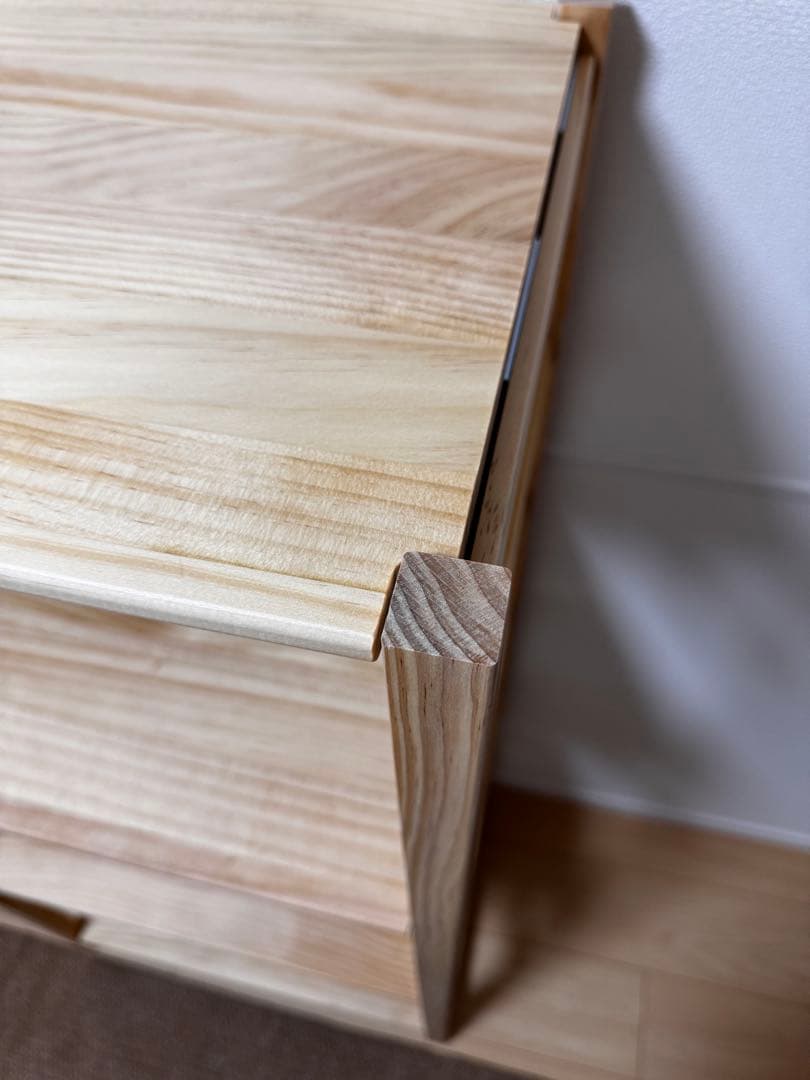 パイン材ユニットシェルフ 58cm幅・中