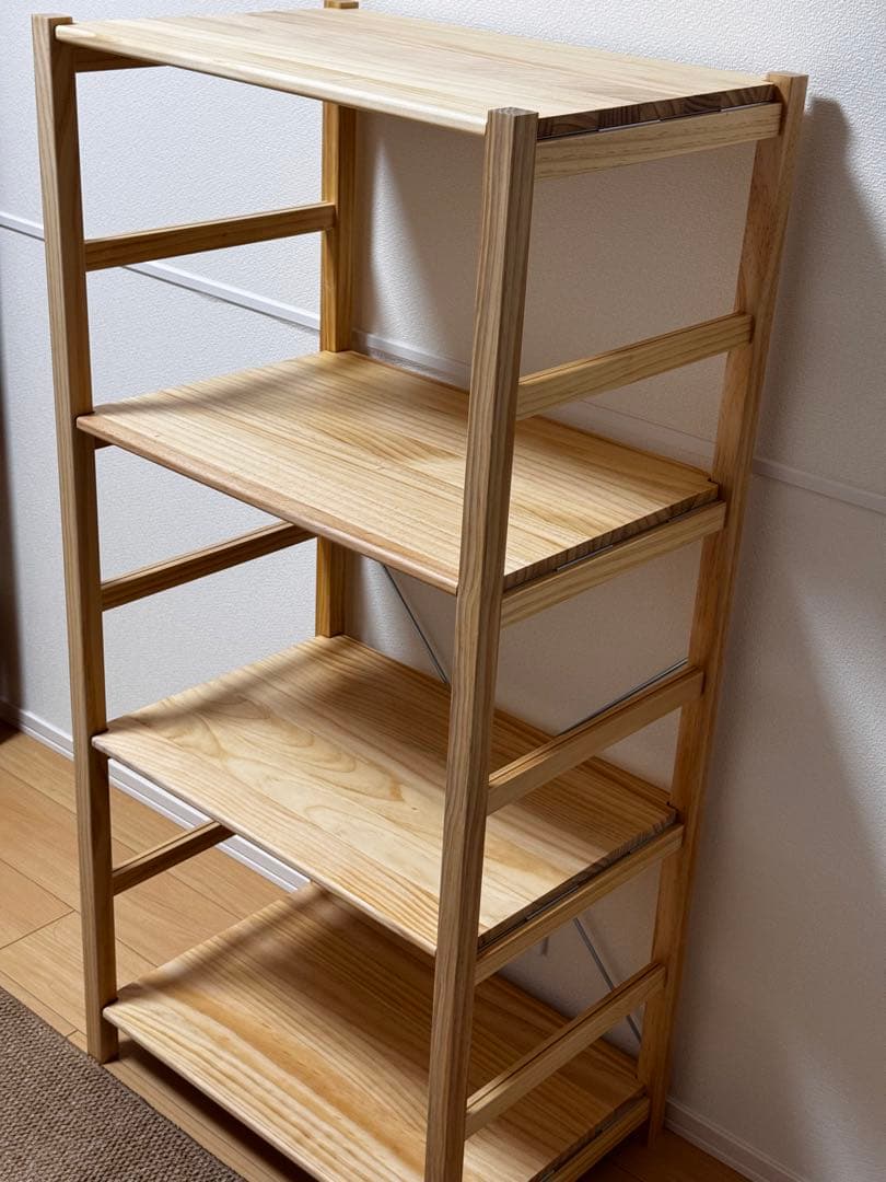 パイン材ユニットシェルフ 58cm幅・中