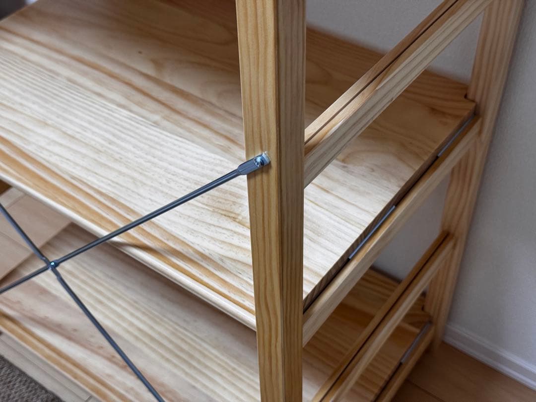 パイン材ユニットシェルフ 58cm幅・中