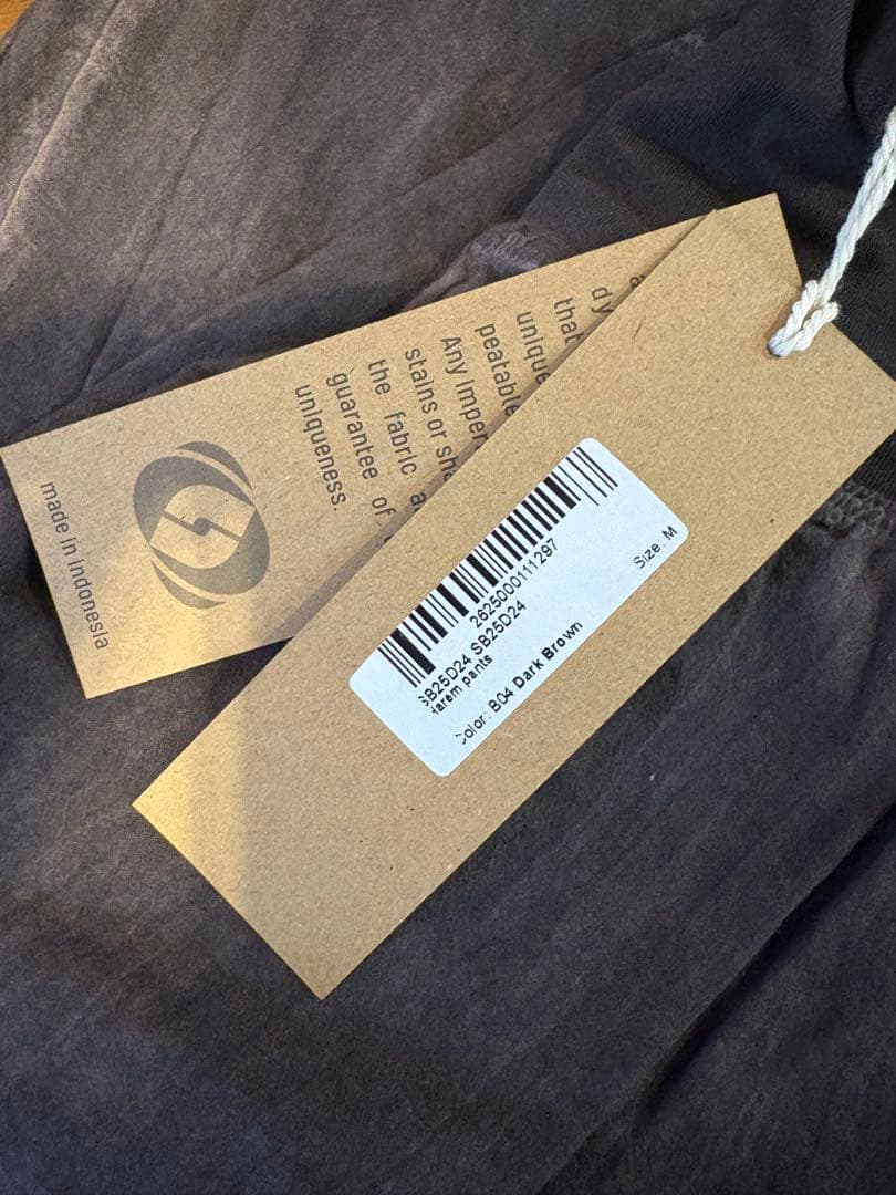 新品・未使用】サルセーションウェア ハーレムパンツ Mサイ