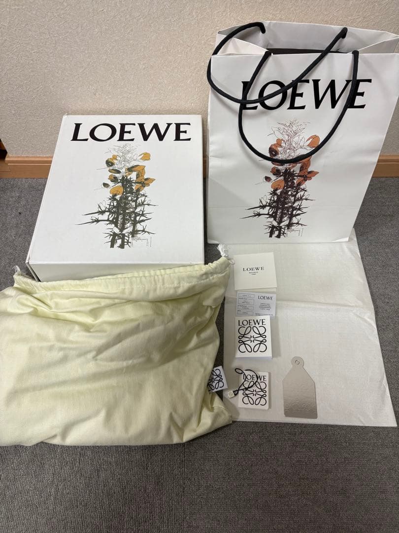 【さく】ロエベ　パズル　バムバッグ　スモール