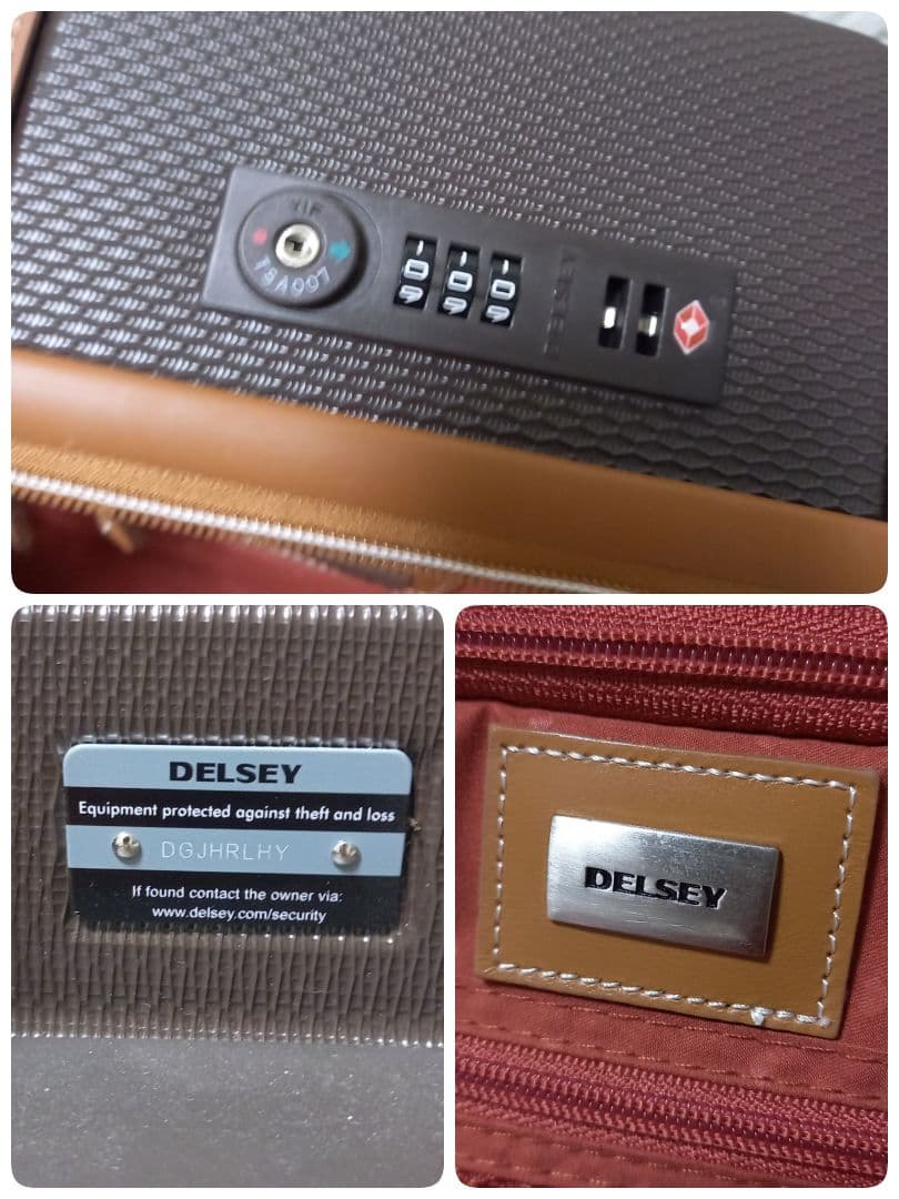 ●美品●　デルセー　シャトレー　キャリーケース　TSAロック　31L　正規品