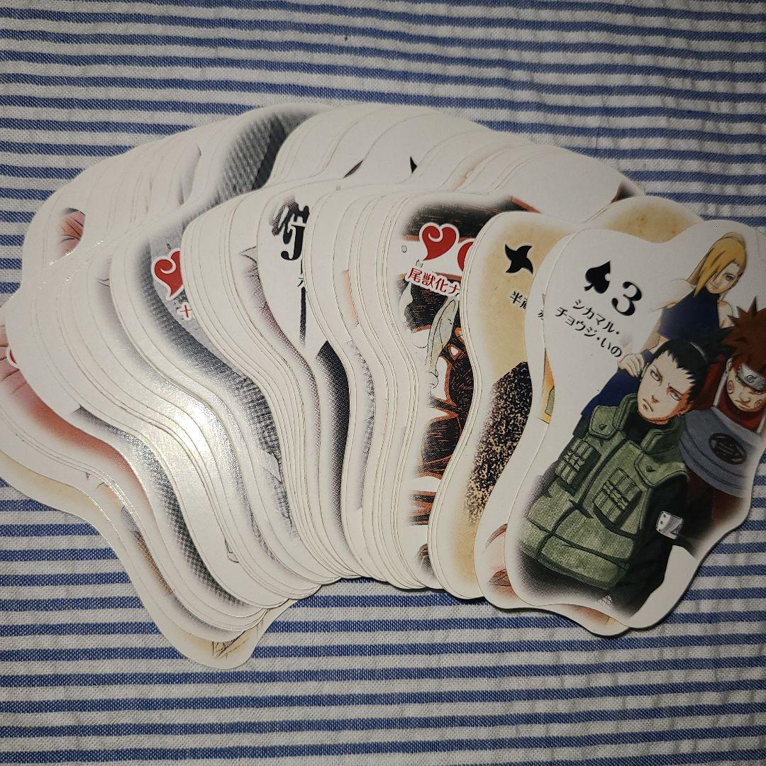 NARUTO ナルト 多重影分身 トランプ 全54枚 - メルカリ
