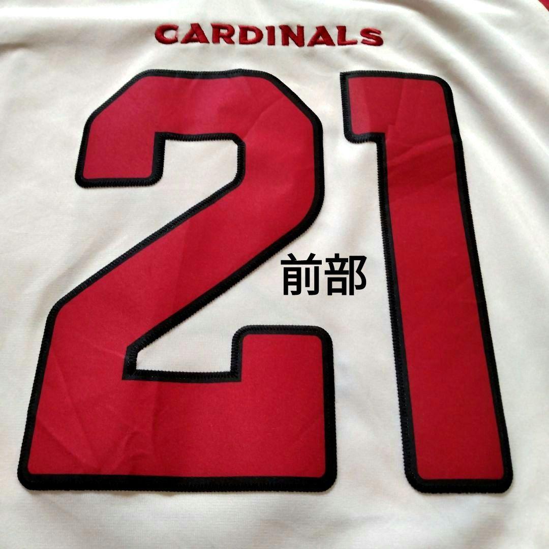 □美品□刺繍□NFL□21□ピーターソン□アメフト□ユニフォーム