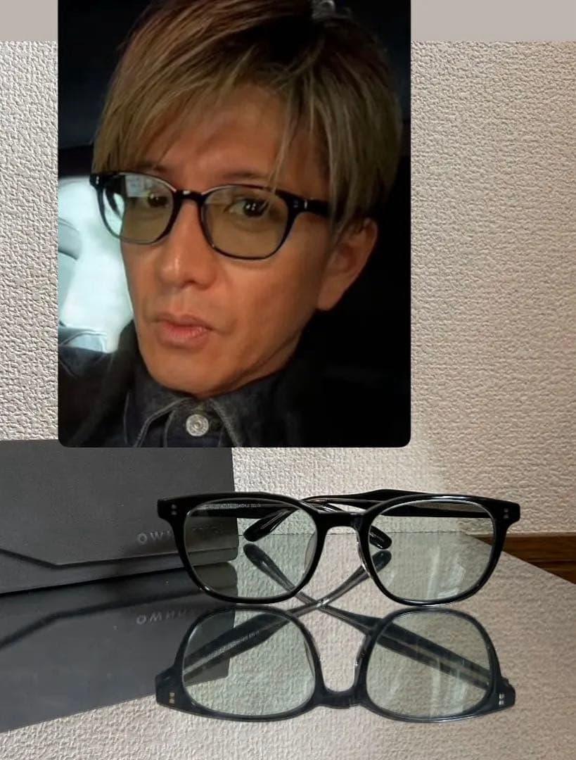 カラーレンズ込みですぐ使える】木村拓哉 OWNDAYS メガネ（サングラス