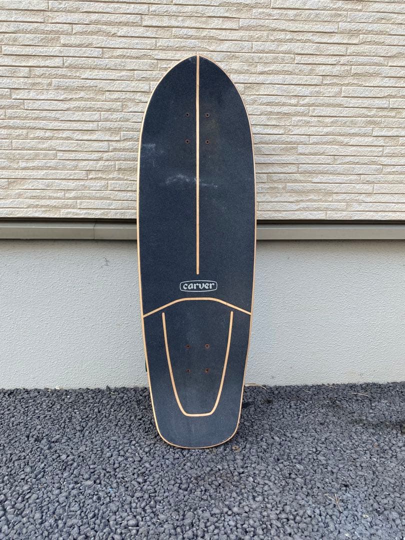 卸売りスポーツ - Carver スケートボード 青い波デザイン