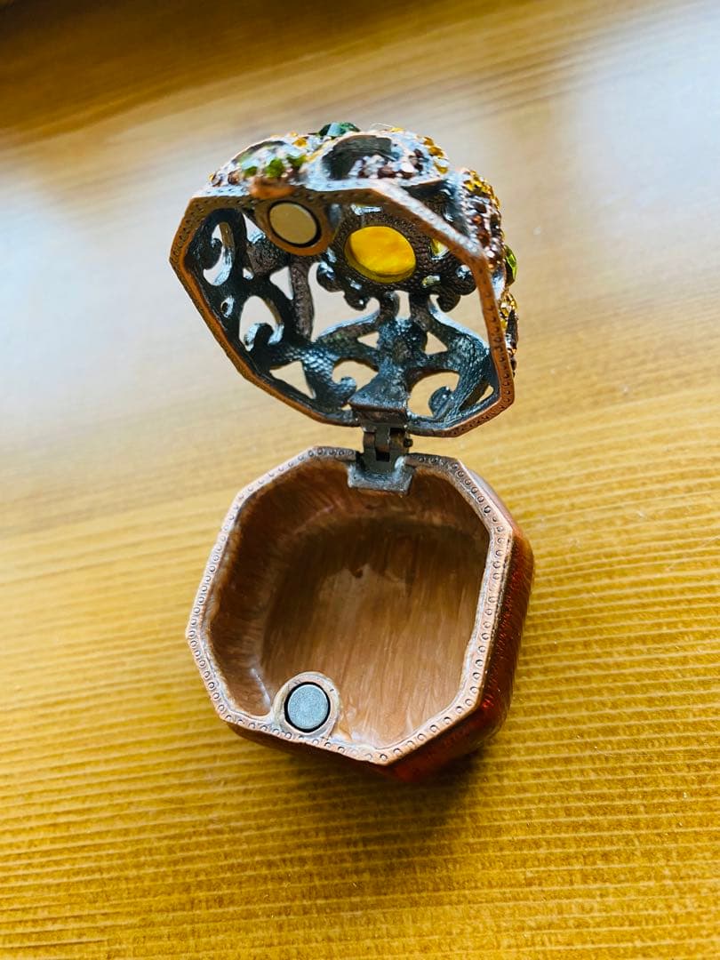 アンティーク　小物入れ　ビンテージ　新品未使用