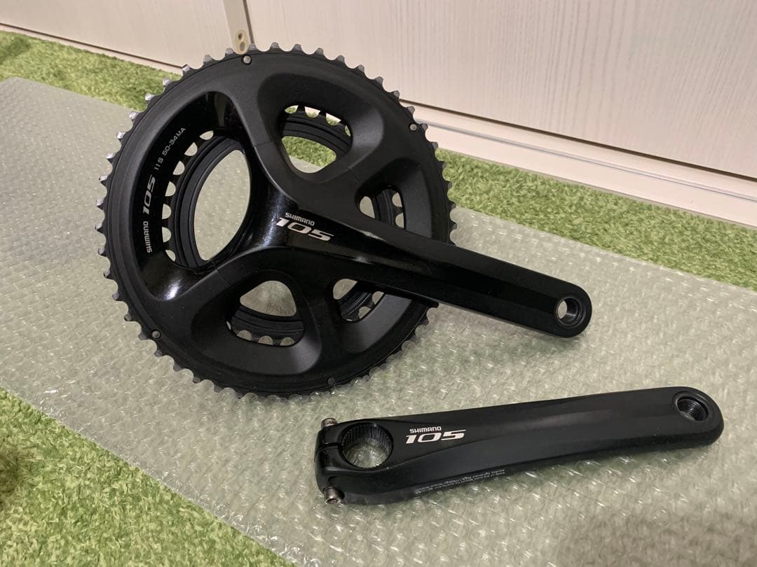 シマノ 105 クランクセット FC-5800 50/34T 172.5mm - メルカリ