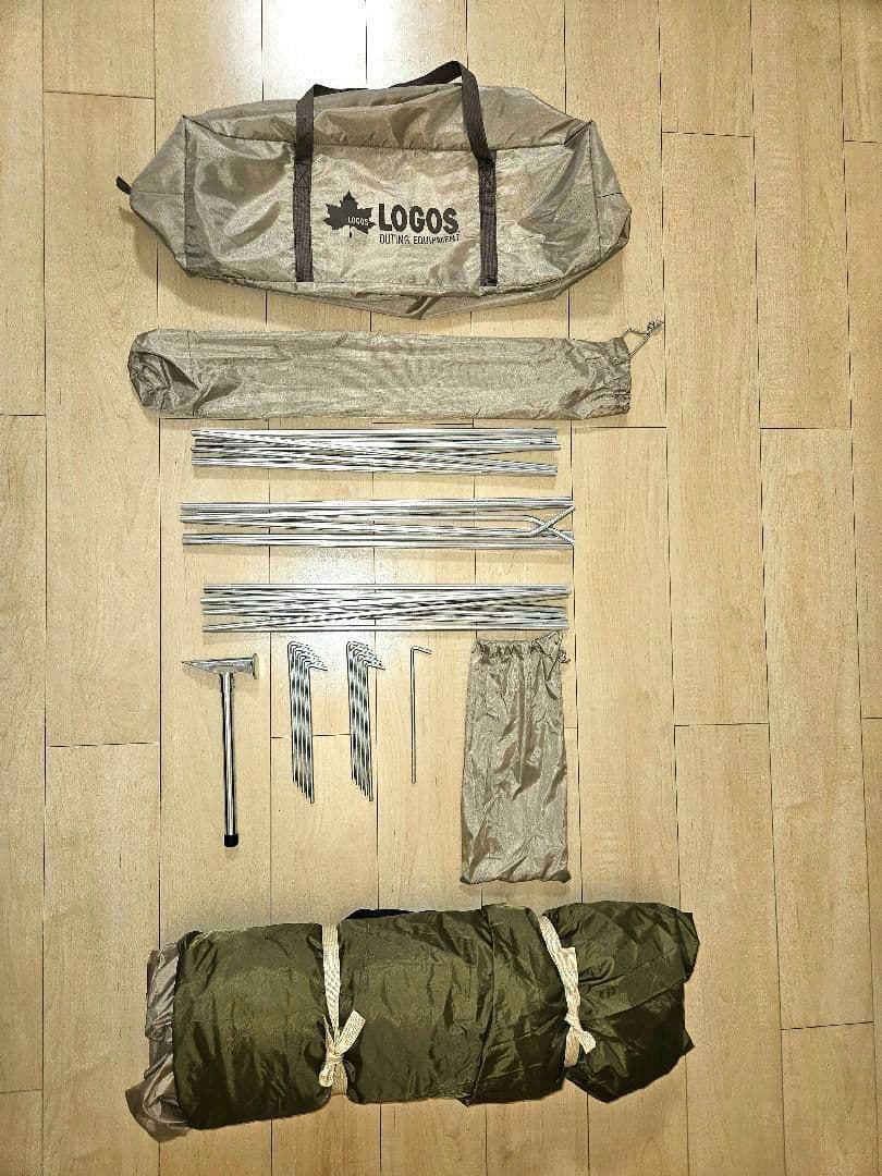 ロゴスLOGOS Tradcanvas オーニングツアラーDUO BB 2回使用