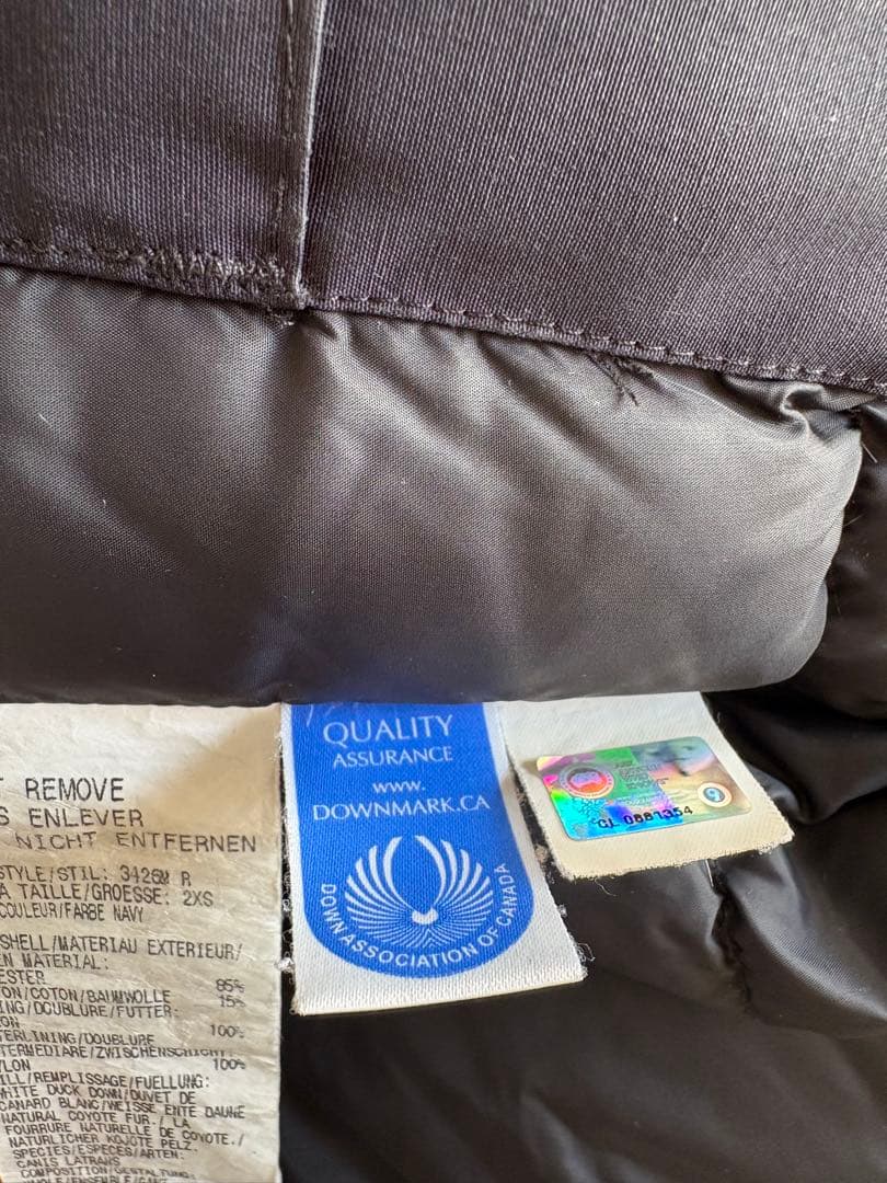 高田　  ダウンパーカ ネイビー