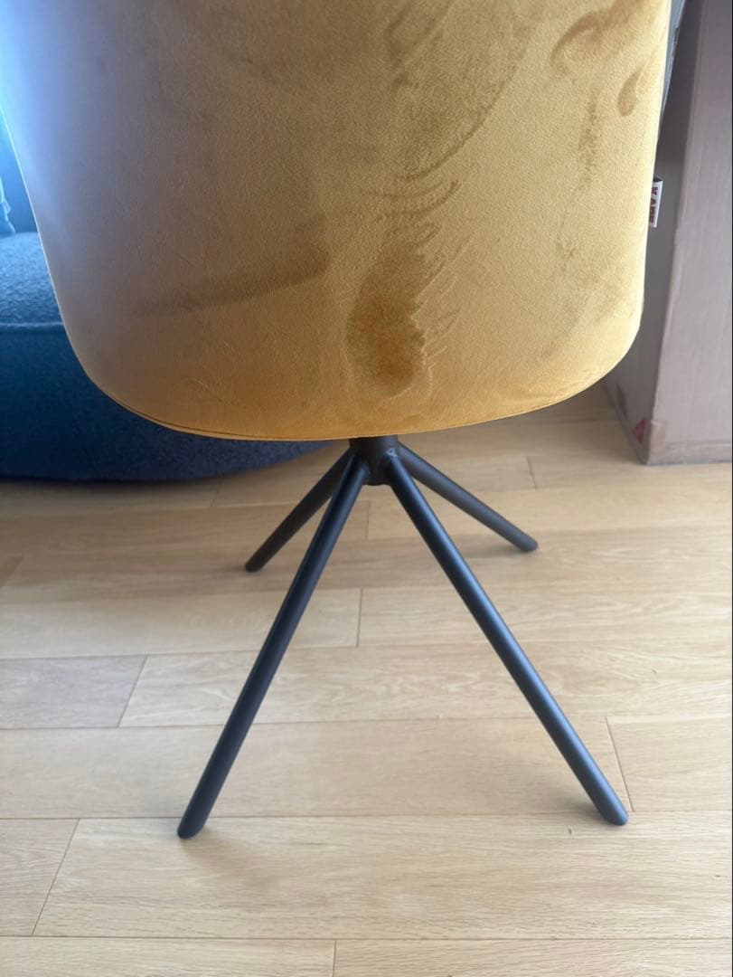 KARE カレ ダイニングチェア ミラ イエロー 廃番 レア 完売商品