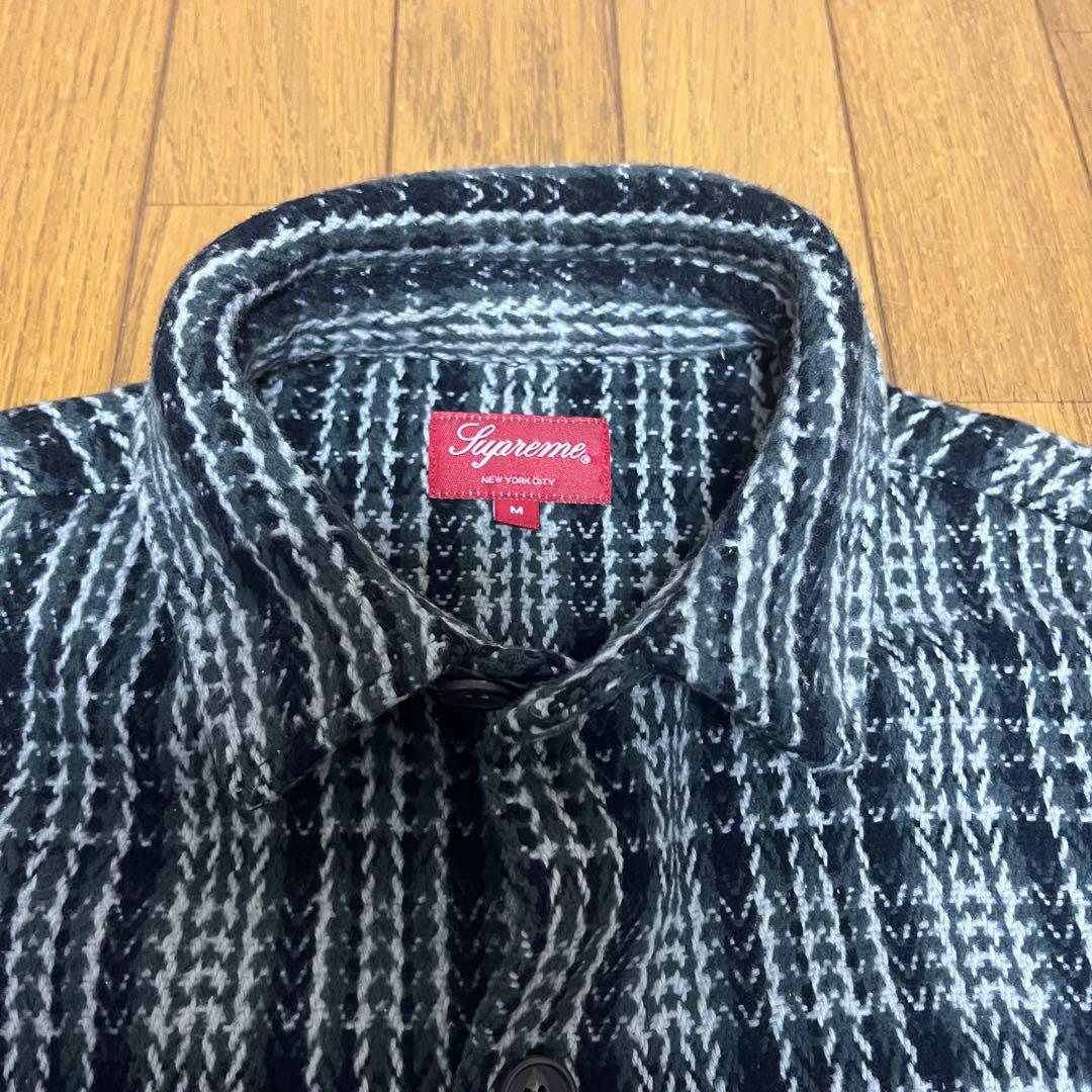 トップス Supreme Heavy Flannel Shirt \"Black\"