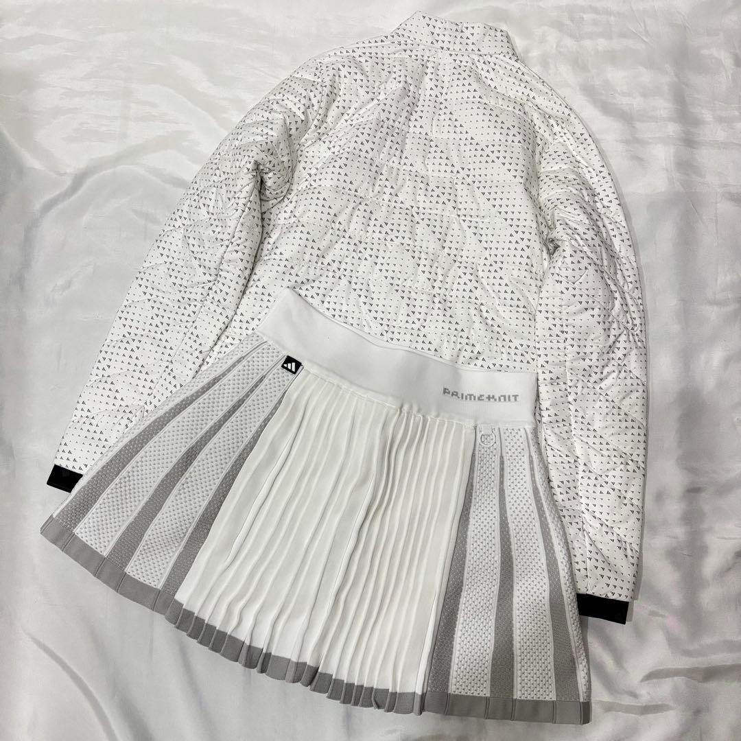 未使用 adidas ゴルフ 中綿ジャケット プリーツスカート セット