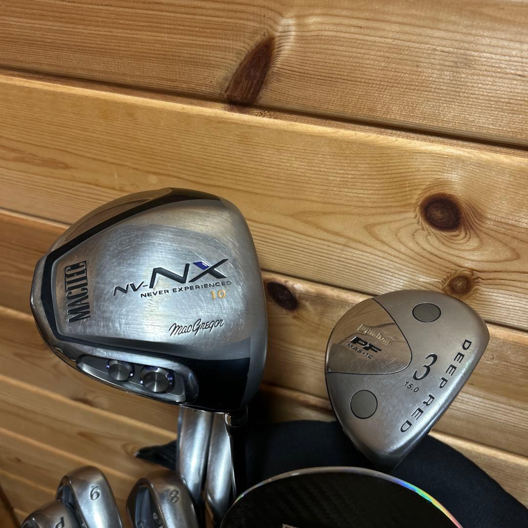 まとめ売り￼ MIZUNO アイアン 6本 マグレガー ドライバー 1C 3W