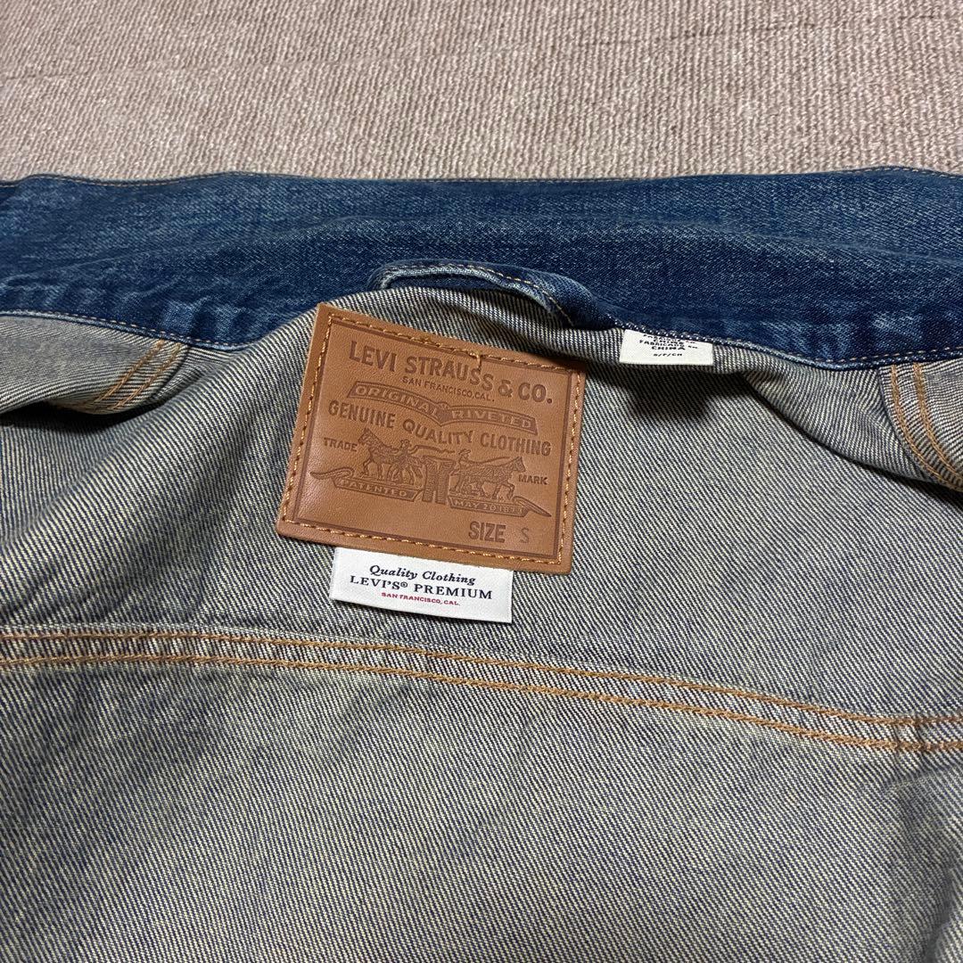 エディフィス別注 リーバイス デニムジャケット ファーストタイプ ビッグE