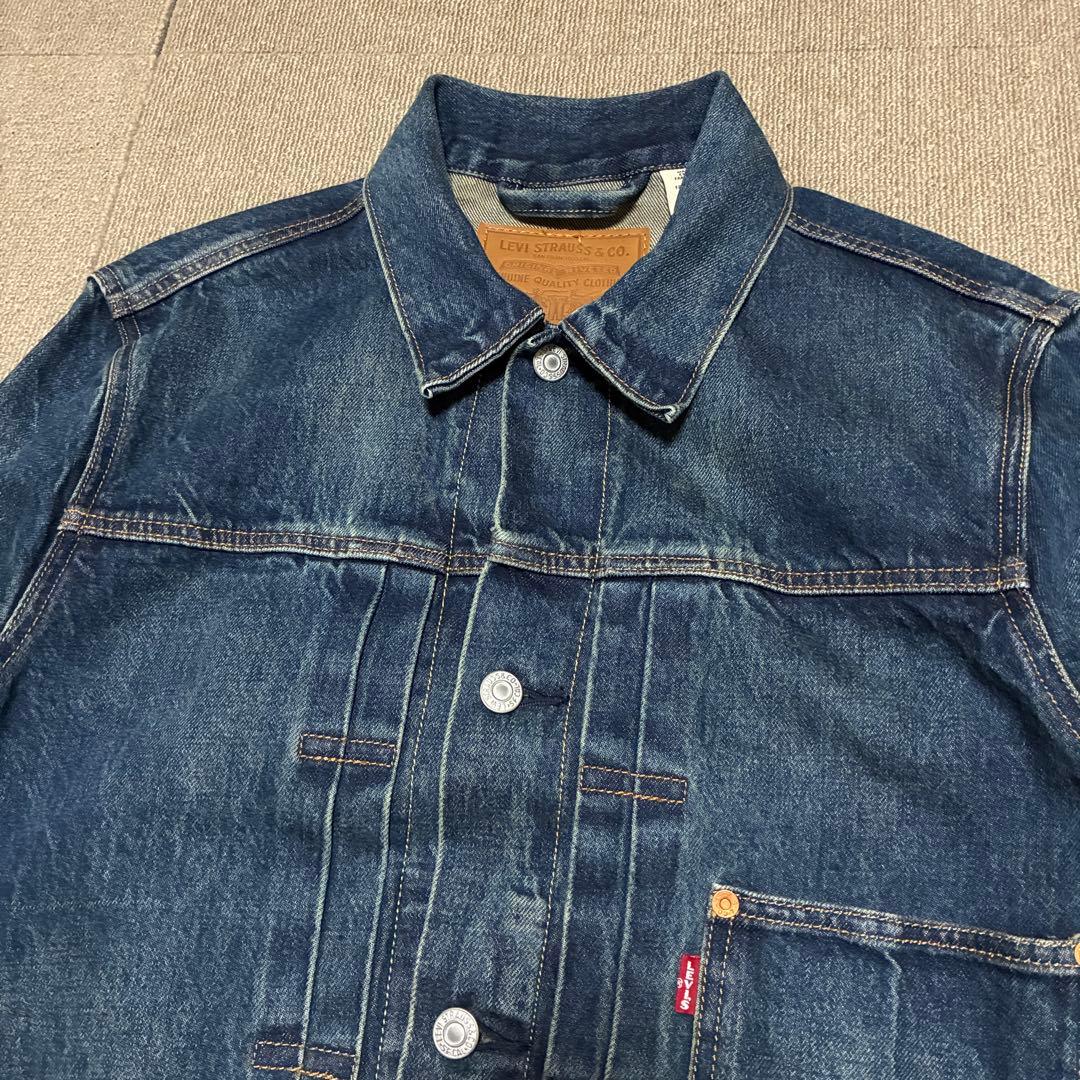 エディフィス別注 リーバイス デニムジャケット ファーストタイプ ビッグE