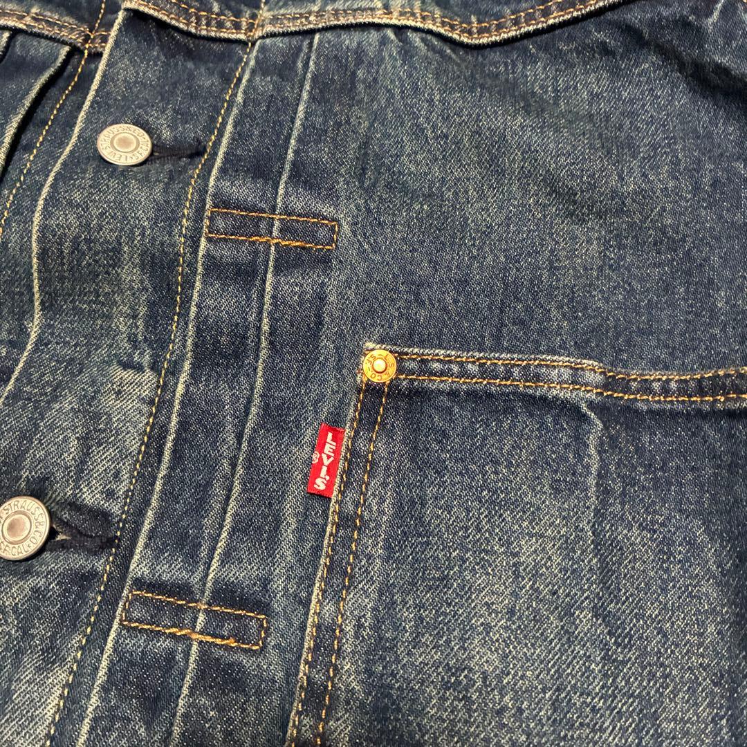 エディフィス別注 リーバイス デニムジャケット ファーストタイプ ビッグE