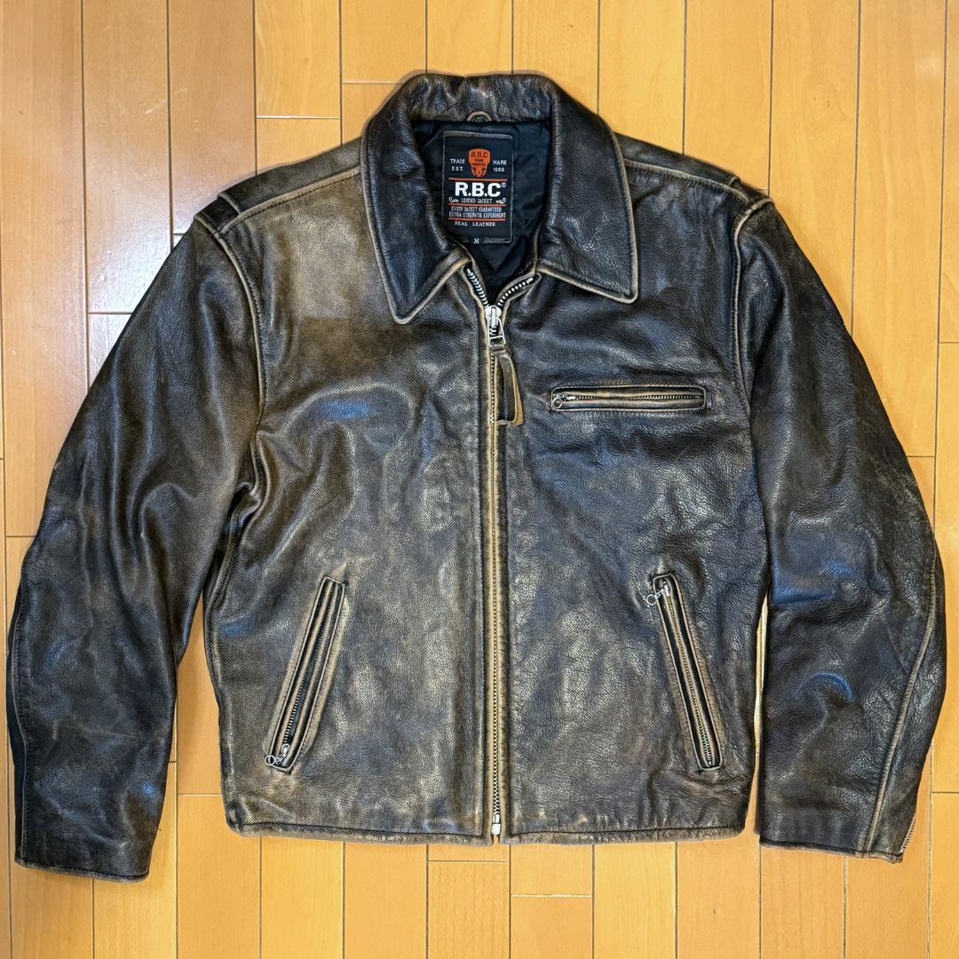 レザージャケット 「R.B.C」 ／革ジャン ライダース - メルカリ