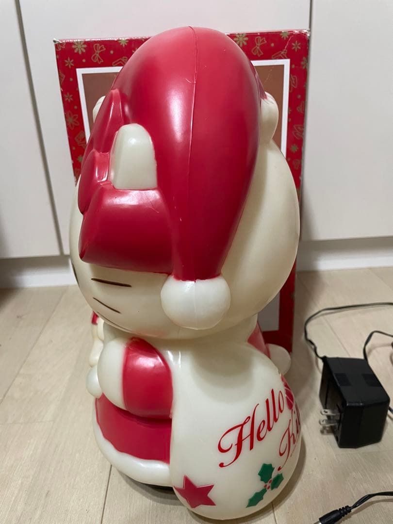 ハローキティ クリスマスサンタ ライト付き KTブローライト サンリオ