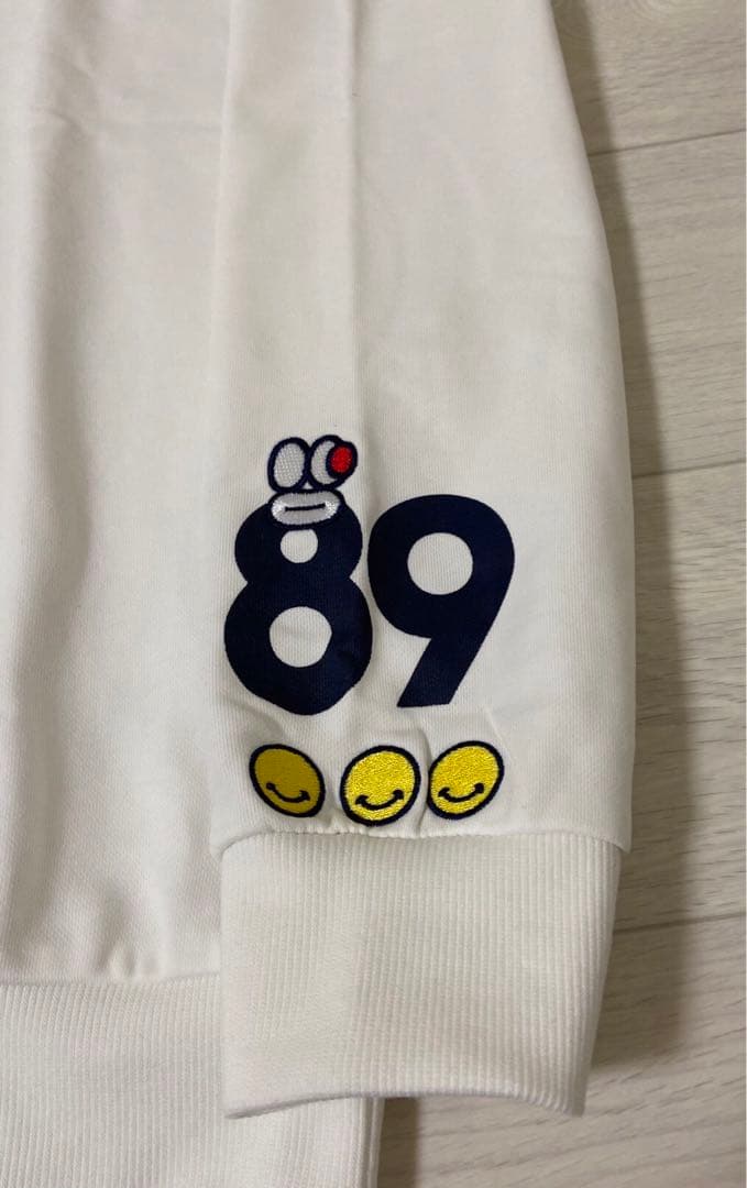 新品 正規品 パーリーゲイツ どうしちゃったPGスウェット 白 サイズ7 XXL