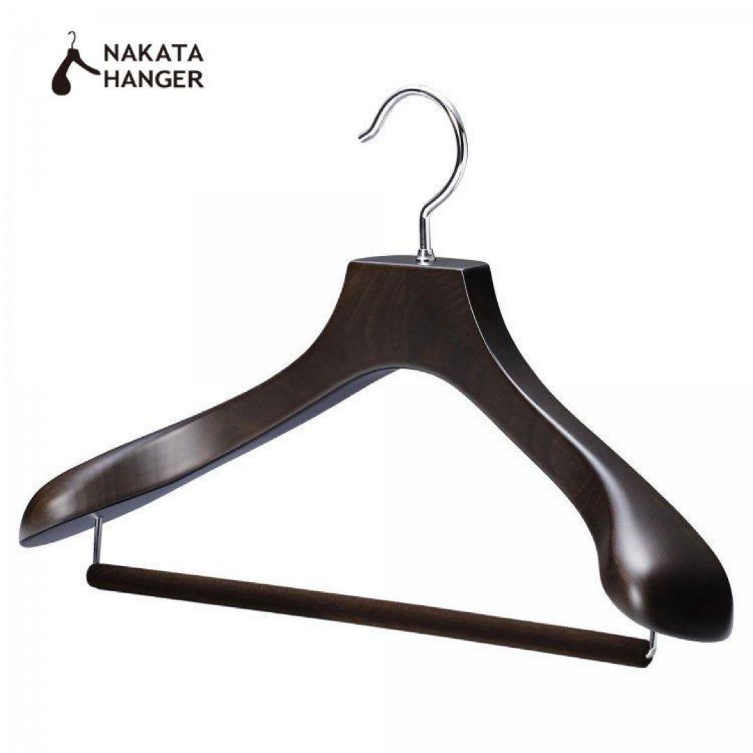 ⬛︎新品⬛︎3本セット ナカタハンガー AUT-05 スーツハンガー - メルカリ