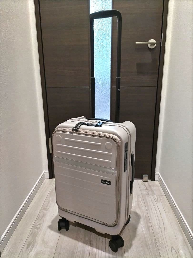 美品　OLTIMO　キャスターロック　TSA フロントオープン　機内持ち込み