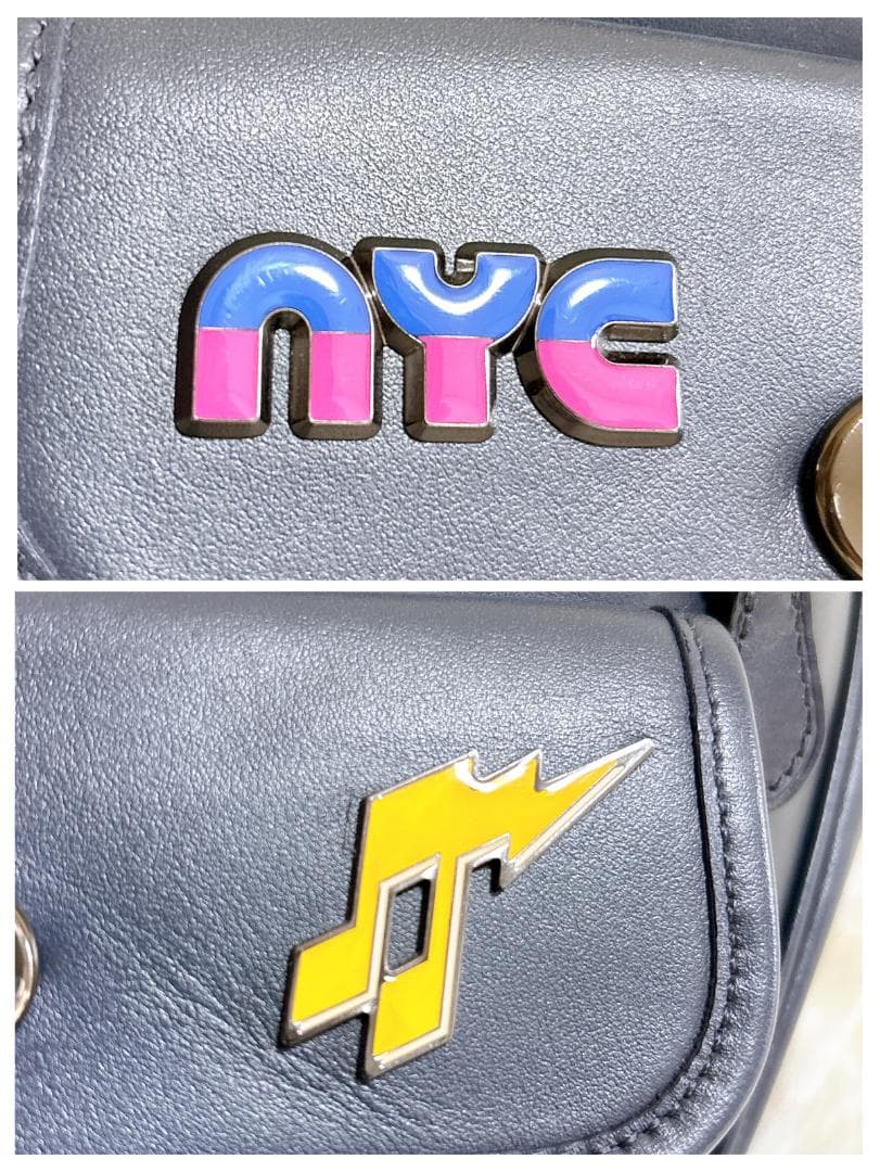 【極美品】コーチ COACH ボディバッグ レザー ターンロック 2way