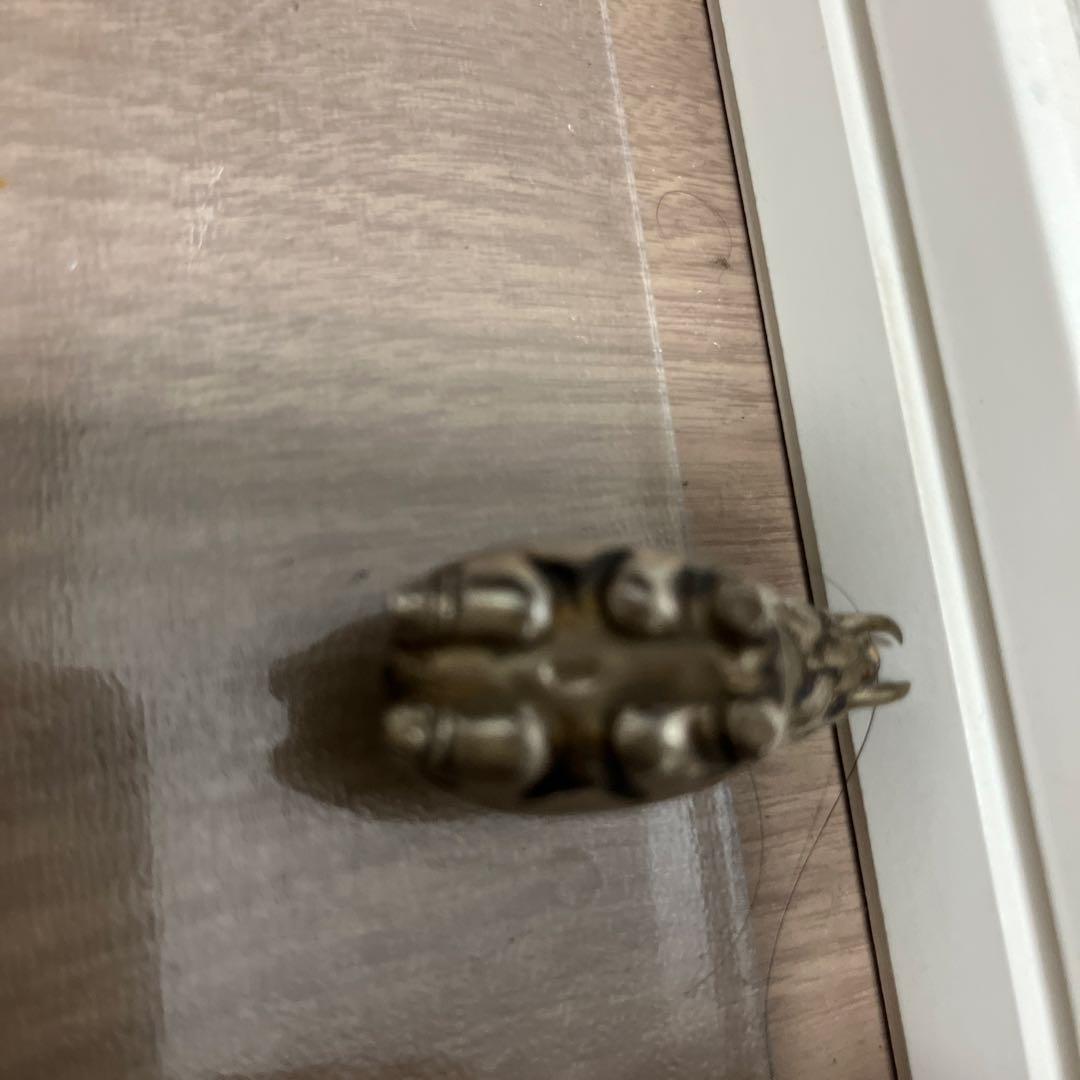 希少レア純銀90.0 重さ63ｇ　象小物入れ　装飾品置物　アジアン