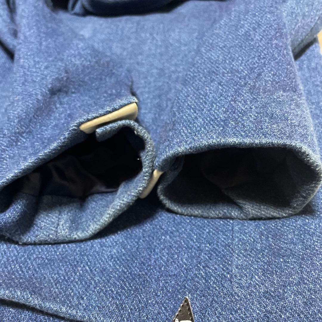 DENHAM 藍染 チェスターコート M デニム テーラードジャケット メンズ